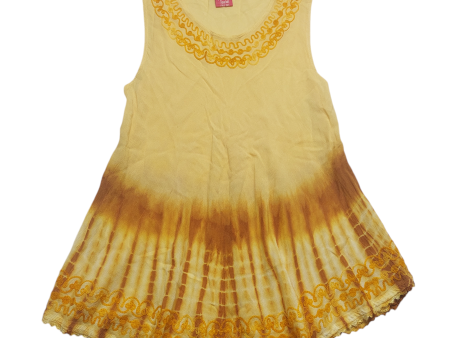 Yellow Top Sleeveless Clothes Mentor, Size Osfm Discount