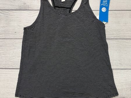 Black White Athletic Tank Top Lululemon, Size M For Discount