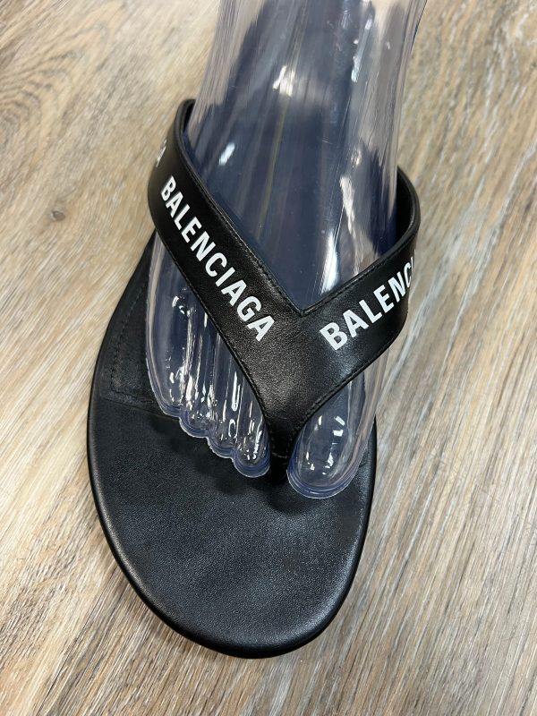 Black Sandals Designer Balenciaga, Size 8 38 Online now