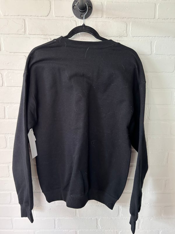 Black Sweatshirt Crewneck Gildan, Size M Discount