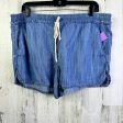 Blue Denim Shorts Loft, Size 12 on Sale