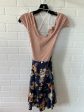 Blue & Orange Dress Casual Short Cmc, Size L Cheap