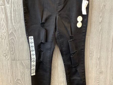 Black Denim Jeans Jeggings Old Navy, Size 10 Discount