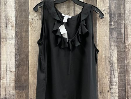 Black Top Sleeveless White House Black Market, Size L Online Sale