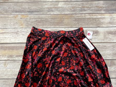 Black & Red Skirt Mini & Short Mi Ami, Size M Sale