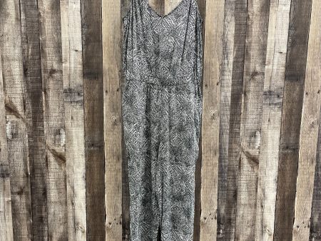 Black & White Jumpsuit Peyton Jensen, Size M Online Sale