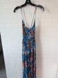 Blue Dress Casual Maxi Asos, Size S Online Sale