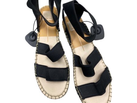 Black & Tan Sandals Heels Platform Dolce Vita, Size 10 Hot on Sale