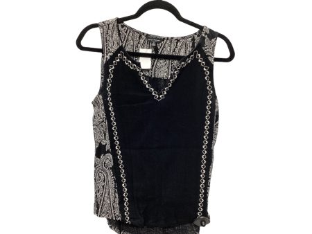 Black Top Sleeveless Basic Lucky Brand, Size M For Sale