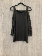 Black Top Long Sleeve Harve Bernard, Size M Hot on Sale