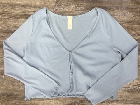 Baby Blue Top Long Sleeve H&m, Size Xxl For Discount