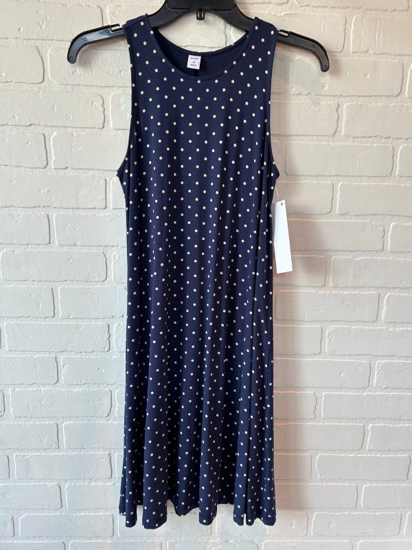 Blue & White Dress Casual Short Old Navy, Size Xs Hot on Sale