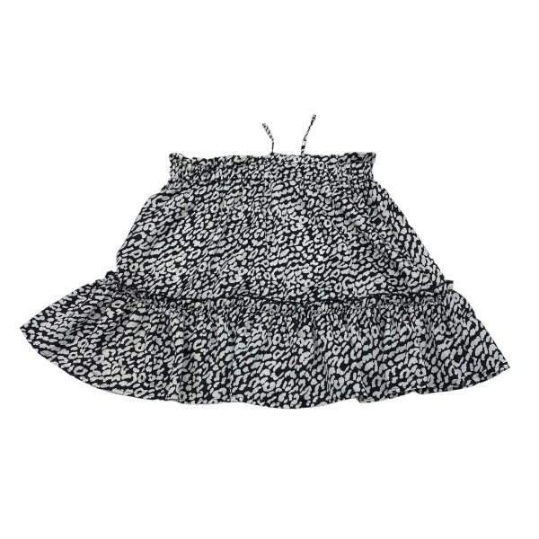 BLACK & WHITE SKIRT MINI & SHORT by SHEIN Size:L on Sale