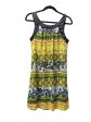 Black & Yellow Dress Casual Short Clothes Mentor, Size S For Cheap