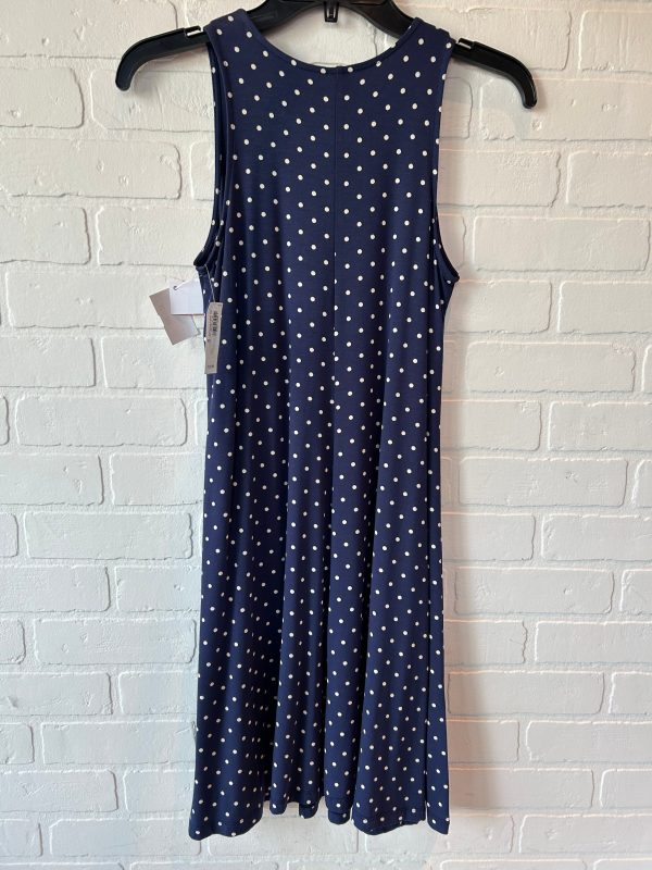 Blue & White Dress Casual Short Old Navy, Size Xs Hot on Sale