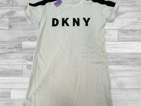 Black & White Dress Casual Short Dkny, Size L For Sale