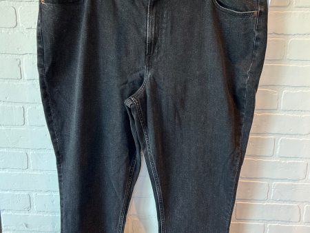 Black Denim Jeans Skinny Abercrombie And Fitch, Size 20 on Sale