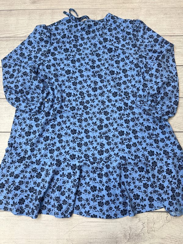 Blue Dress Casual Short Draper James, Size 3x Supply