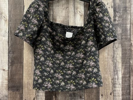 Black Top Short Sleeve Madewell, Size L Sale