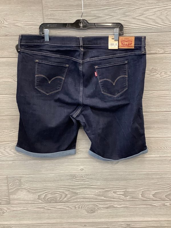 Blue Denim Shorts Levis, Size 22 Discount