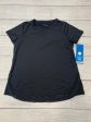 Black Athletic Top Short Sleeve Athleta, Size M For Sale