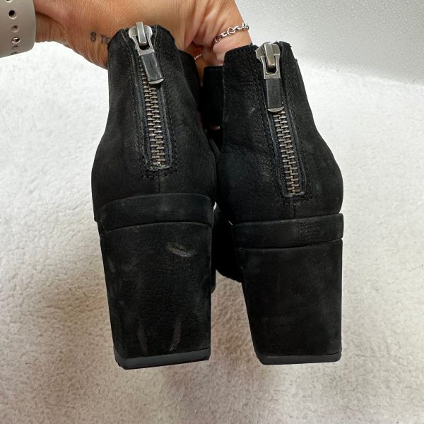 Black Shoes Heels Wedge Eileen Fisher, Size 7.5 Online now