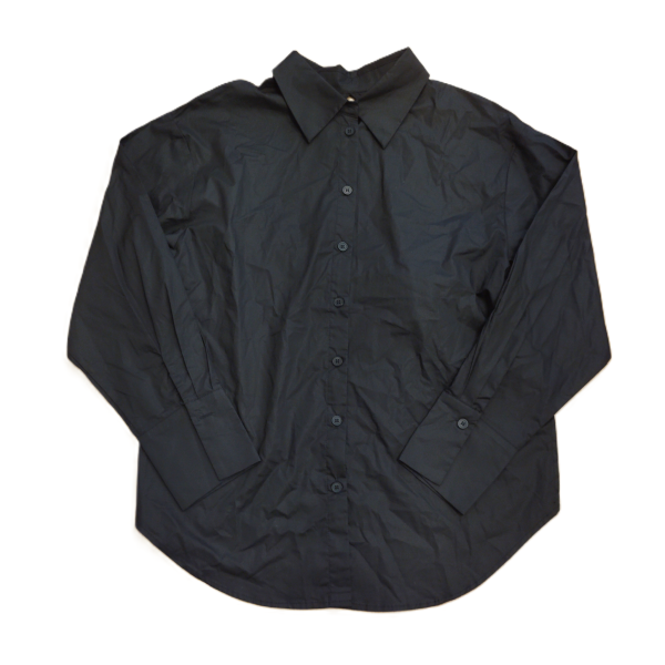 Black Blouse Long Sleeve By Mimosa, Size: M Online