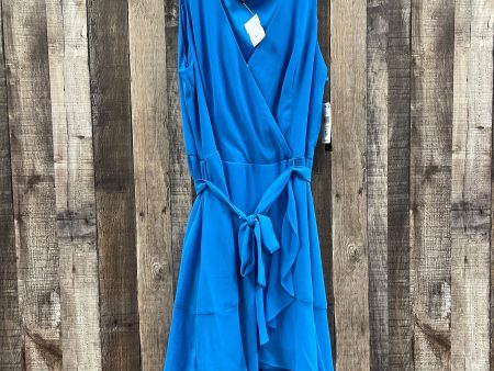 Blue Dress Casual Short Bcx, Size Xl Online Hot Sale