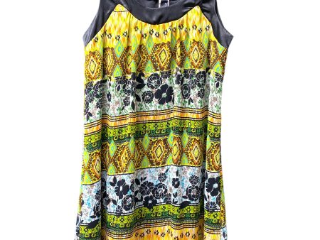 Black & Yellow Dress Casual Short Clothes Mentor, Size S For Cheap