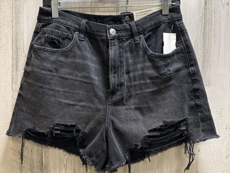 Black Denim Shorts American Eagle, Size 10 Hot on Sale