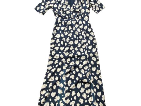 Blue & White Dress Casual Maxi French Connection, Size 2 For Discount