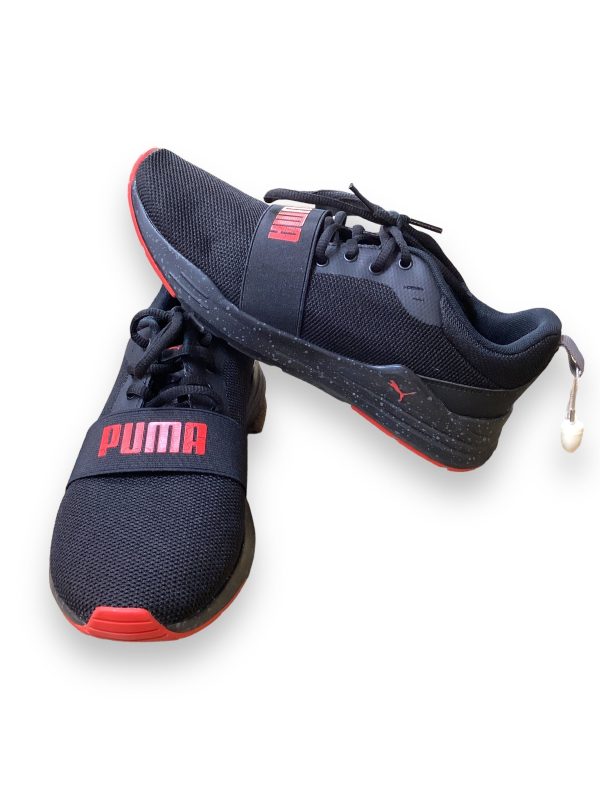 Black Shoes Athletic Puma, Size 7 Online