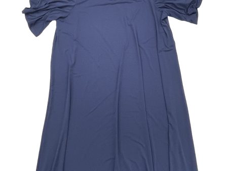 BLUE DRESS CASUAL MAXI by ROMANS Size:1X For Discount