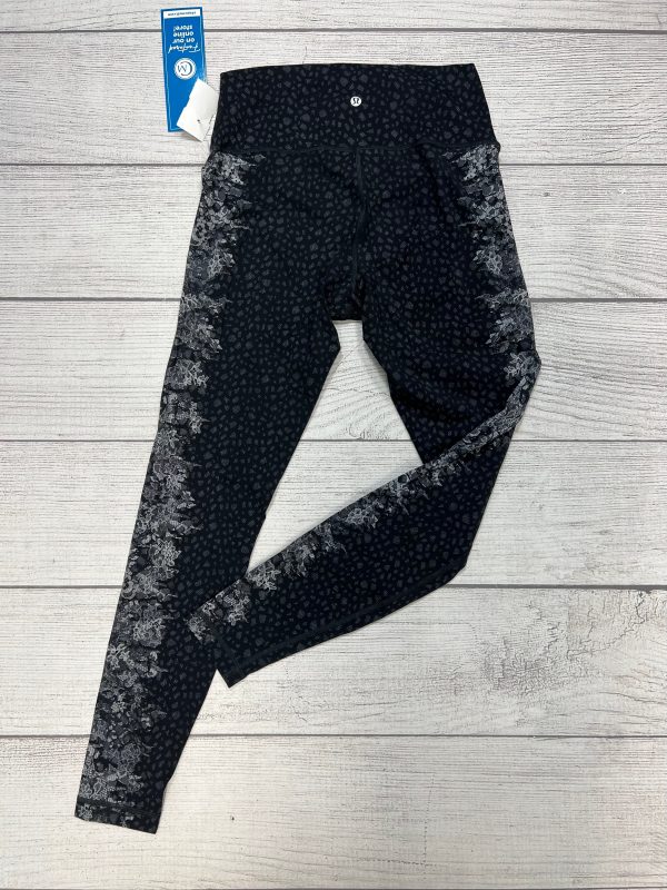 Black Athletic Leggings Lululemon, Size M Online Hot Sale