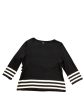 Black & White Sweater St John Knits, Size L Cheap