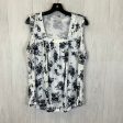 Black & White Tank Top Clothes Mentor, Size Xl on Sale