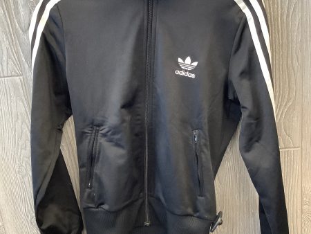 Black Athletic Jacket Adidas, Size S For Cheap