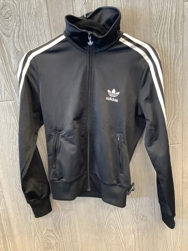 Black Athletic Jacket Adidas, Size S For Cheap