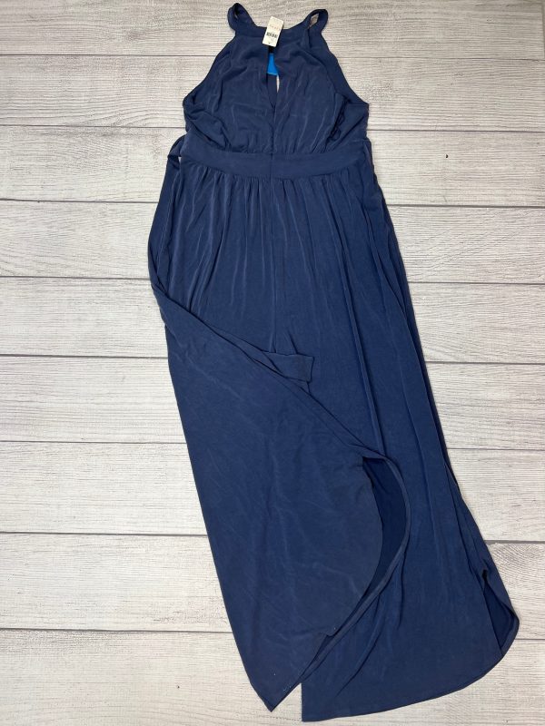 Blue Dress Casual Maxi Anthropologie, Size M Online Hot Sale