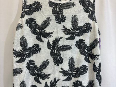 Black & White Top Sleeveless Old Navy, Size L Online Sale