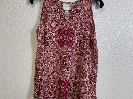 Red Top Sleeveless Allison Joy, Size M Online