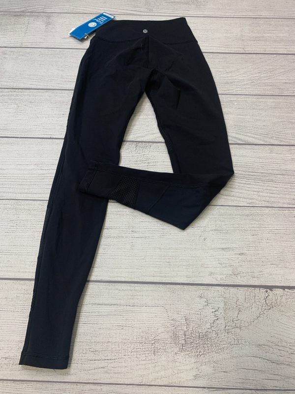 Black Athletic Leggings Lululemon, Size 6 For Sale