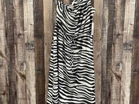 Black & White Dress Casual Midi Worthington, Size M Discount