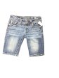 Blue Denim Shorts Miss Me, Size 0 on Sale