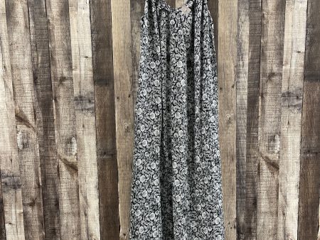 Black & White Dress Casual Midi Loft, Size S Online