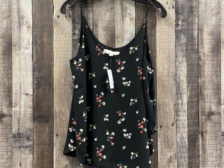 Black Blouse Sleeveless Loft, Size M For Cheap