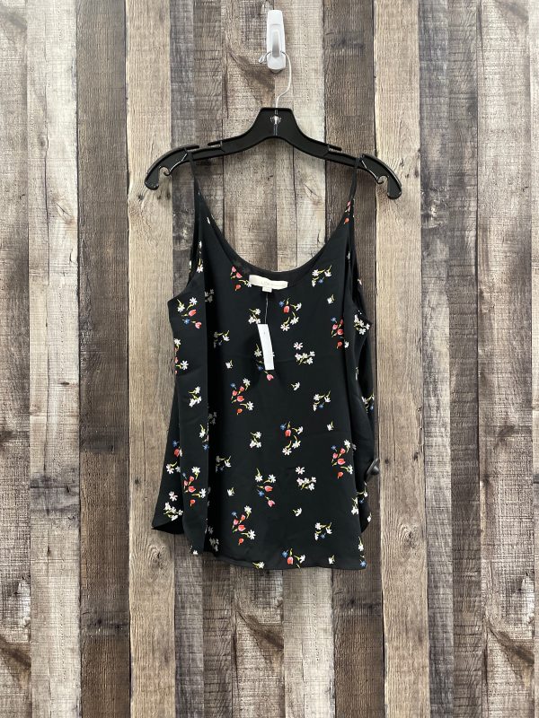 Black Blouse Sleeveless Loft, Size M For Cheap