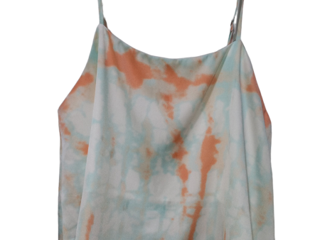 Tie Dye Print Blouse Sleeveless Clothes Mentor, Size M on Sale