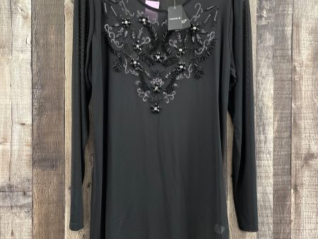 Black Top Long Sleeve Torrid, Size 2x Supply