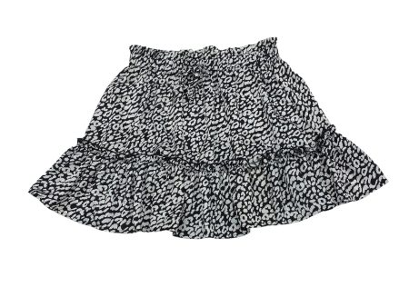 BLACK & WHITE SKIRT MINI & SHORT by SHEIN Size:L on Sale